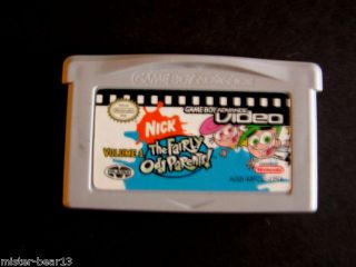 GBA Video: The Fairly OddParents Volume 1 (Nintendo Game Boy Advance 