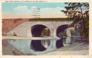 silver creek ny new york central rr bridge 1938