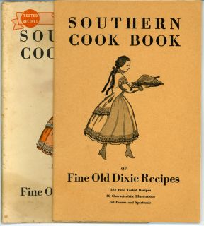 Southern Cook Book of Fine Old Dixie Recipes Vintage 1935 Soft Cover w 