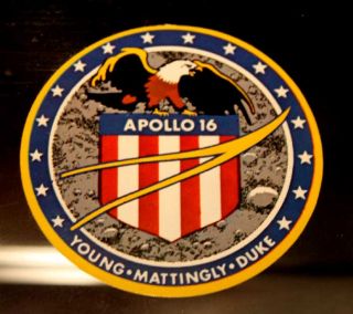 APOLLO Astronaut CHARLES DUKE SIGNED NASA Computer Part   Pad 39, Case 