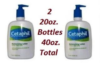 cetaphil moisturizing lotion 40 oz 2 20oz bottles