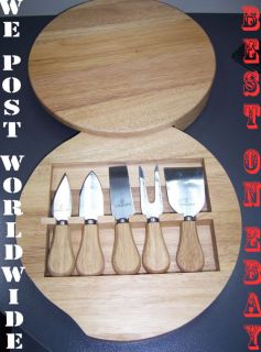Viners Cheese Board 5 Cutting Tool Set