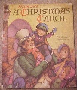   Christmas Carol   Charles Dickens Erwin Hess F.D.Lohman Whitman Publ