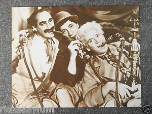 Marx Brothers 11x14 Print Groucho Chico Harpo Smoking A Hookah Pipe 
