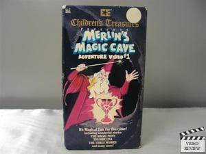 Merlins Magic Cave Adventure Video 1 VHS Embassy Childrens Treasures 