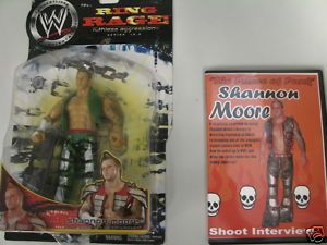 WWE Shannon Moore Wrestling Figure Shoot Interview DVD