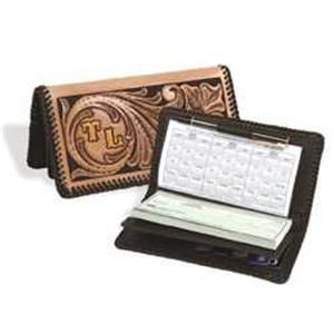 Deluxe Check Writer Wallet Kit Tandy Leather