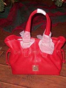 Dooney Bourke Small Red Chiara Bag Purse