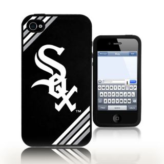 chicago white sox logo 3d silicone iphone 4 4s case