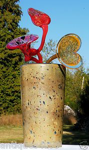 IMPORTANT EARLY VERY RARE DALE CHIHULY LARGE IKEBANA VASE 55K 