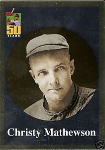 2001 Topps Christy Mathewson Before There Was Topps BT8