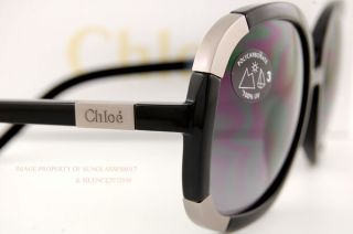 Brand New Chloe Sunglasses CL 2119 CL2119 Color C01 Black 100 