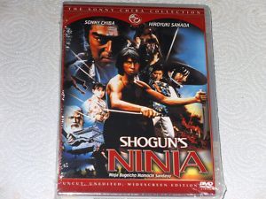 Shoguns Ninja Shaw Hong Kong Chiba Sanada Samurai New