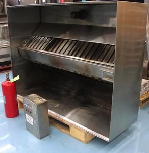 72 x 54 Duo Air Stainless Steel Commercial Restaurant Exhaust Hood