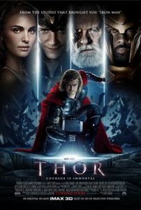 Thor Original Movie Poster 27x40 Chris Hemsworth