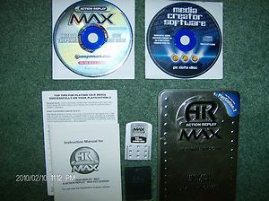PS2  DATEL ACTION REPLAY CHEAT CODES CD & 64MB MAX MEMORY MANAGER CARD 