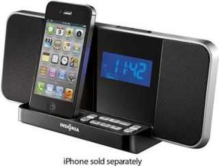 Insignia  Docking Clock Radio for Apple iPod and iPhone NS CLIP02 