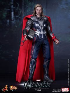 Hot toys 1/6 The Avengers movie 2012 Thor Chris Hemsworth pre