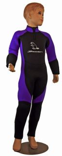 Childs Long Wet Suit Beaver Sports Maui Glued Stitched 5mm not 3mm New 
