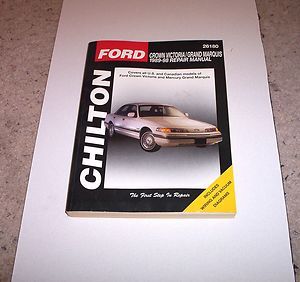 Chilton Ford Focus 2000 2001 repair manual 26330 US and canadian 