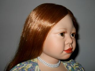 CHRISTINE ORANGE Doll, PRIMROSE Elite Doll Collection w/ Certificate 