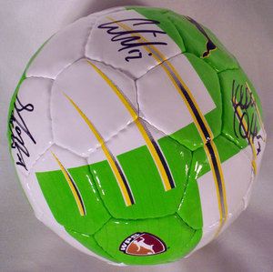 Marta Christine Sinclaire Kelley OHara Autographed Mini Soccer Ball 