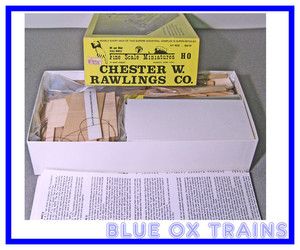 Fine Scale Miniatures HO HOn3 FSM Chester w Rawlings Co Kit 220