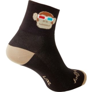 SockGuy 3 Monkey See 3D Classic Socks 2013