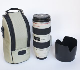 Canon EF 70 200mm F/2.8 L IS USM Lens. ONE OWNER.