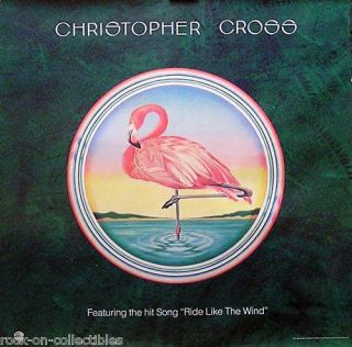 Christopher Cross 1979 Classic Self Titled Promo Poster