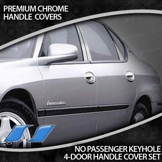 2002 2005 Chevy Impala w Passenger Keyhole Chrome Door Handle Covers