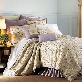 NEW Lavender WILDFLOWERS Chris Madden Queen 4pc Comforter Set