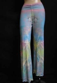 Claire Pettibone Pastel Tranquil Asian Long Yoga Pant With Great Fit