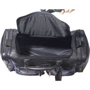 ClaireChase Executive Sport Premium Leather Duffle Bag