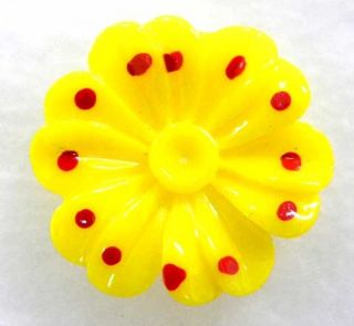 50pcs Chrysanthemum Flower Flatback Button Craft B1295