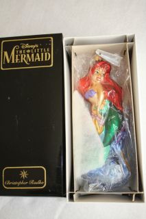 Christopher Radko Disneys Ariel The Little Mermaid 1997 Ornament w