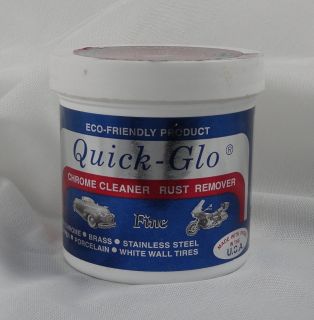 Quick Glo Chrome Cleaner New Ultra Fine Bikes Cycles