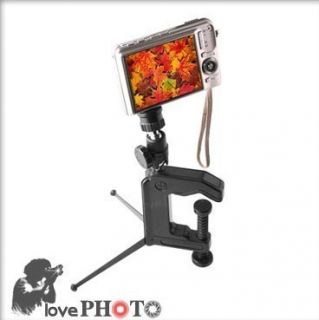  Swiveling C Clamp Tripod Stand for Camera Camcorder DSLR