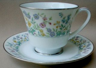 Noritake Spring Garden 2551 Set of 2 Cups and 2 Saucers 3H NEW