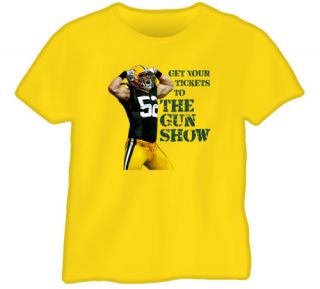 Clay Matthews Packers Gun Show Football T Shirt