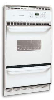 NEW Frigidaire White Gas 24 Self Cleaning Wall Oven FGB24S5AS