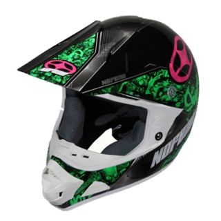 No Fear Prime II Evo Helmet   Horror Green 2011