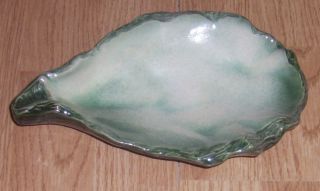 RARE Big Individual Majolica Oyster Plate St Clement