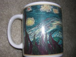  Vincent Van Gogh Starry Night Cafe Arts 12 oz Coffee Mug V. Clean