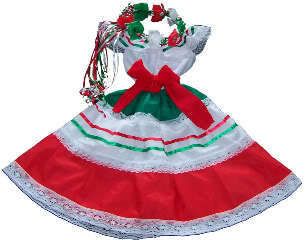 Cinco de Mayo Mexican Independence Day Dress Mexico Fiesta Party Dress
