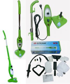  X5 Steam Mop Green 5in1 Chemical Free Steam Cleaner Machine Portable