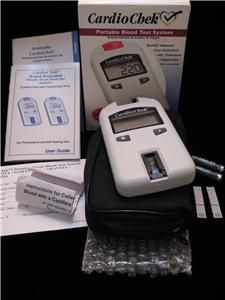  CHEK PORTABLE BLOOD TEST SYSTEM for CHOLESTEROL~HDL and TRIGLYCERIDES