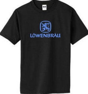 Lowenbrau Classic T Shirt Tee Munich Lions Brew October