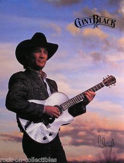 Clint Black 1991 in My Shoes Store Promo Poster