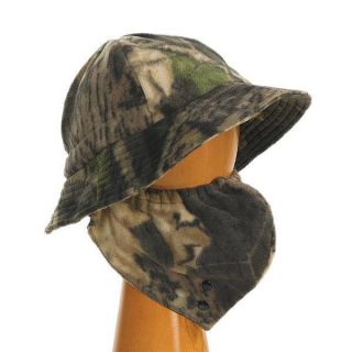  Face Mask Cap Fleece Hat Mossy Oak Camo Clava Hunting Bucket Mask NEW